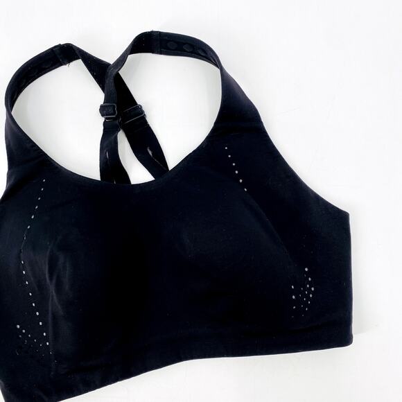 Lululemon black Air Support structured sports bra - Picture 2 of 5